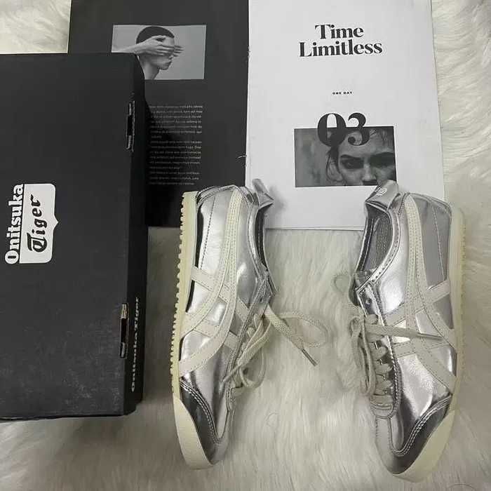 Onitsuka Tiger Mexico 66 Silver Off White R.39