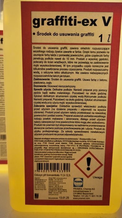Graffiti-ex V 1 L (2 opakowania)