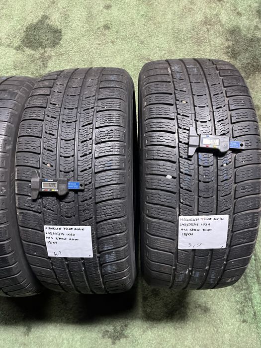 4x 245/55/17 102H MICHELIN PILOT ALPIN opona zimowa M+S 3PMSF RANT