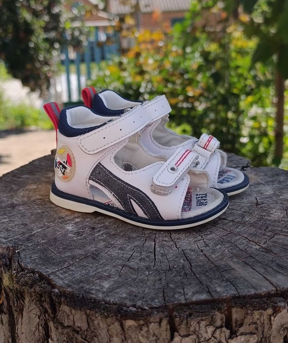 Босоніжки на хлопчика 19 р (12,3 см), дитячі сандалі шкіряні Tom.M