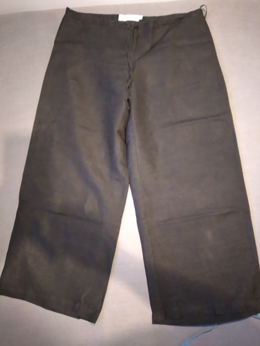 Spodnie lniane 3/4 ICHI