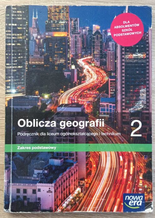 Podręcznik do geografii, klasa 2 ponadpodstawowa, Nowa Era