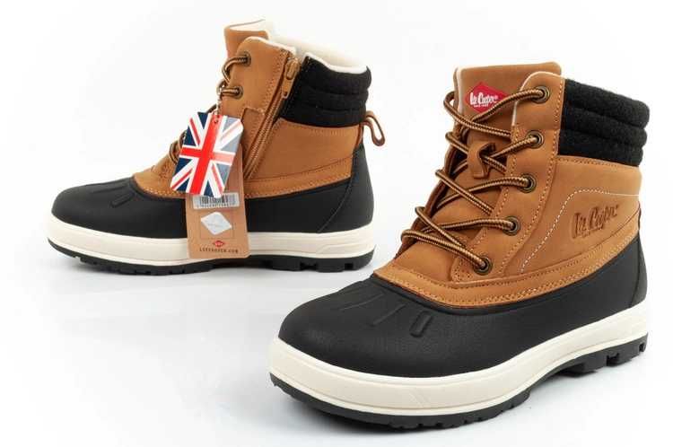 Buty dziecięce młodzieżowe śniegowce Lee Cooper r. 35-40