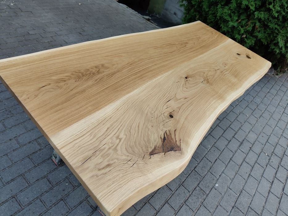 Blat stołu dębowy •174x82 na stół dębowy biuro ławę