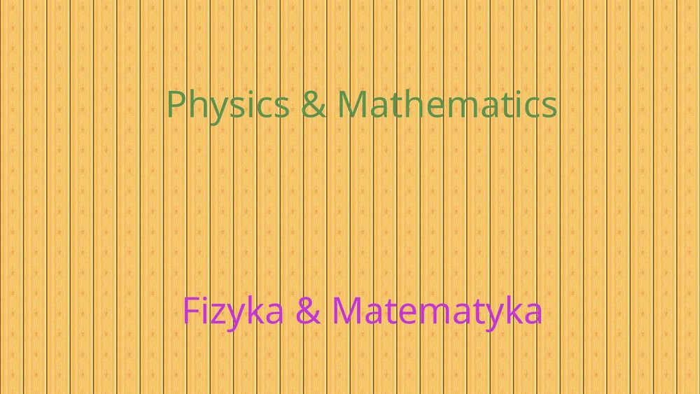 Korepetycje z matematyki i fizyki szkoła średnia