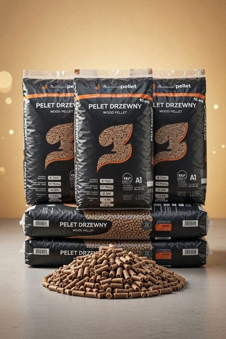 Pellet drzewny A1 DIN+ certyfikat jakości