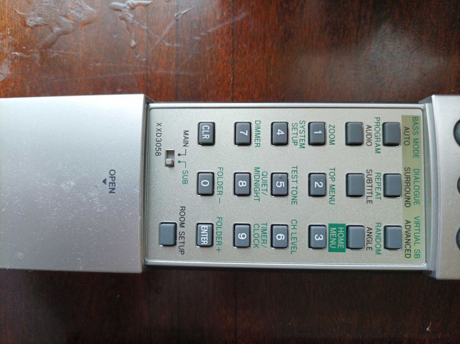 Piloty Sony RMT-D142P, Panasonic, Pioneer