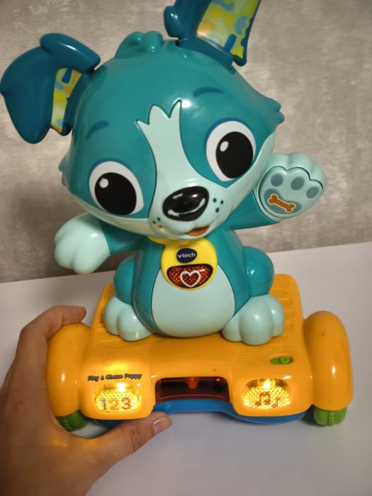 Інтерактивна собачка каталка 29см VTech Play & Chase Puppy