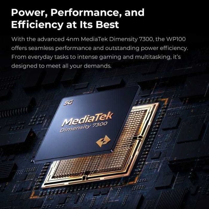 Oukitel WP100 5G 12GB/512GB 33000mAh IP69K 2.5GHz