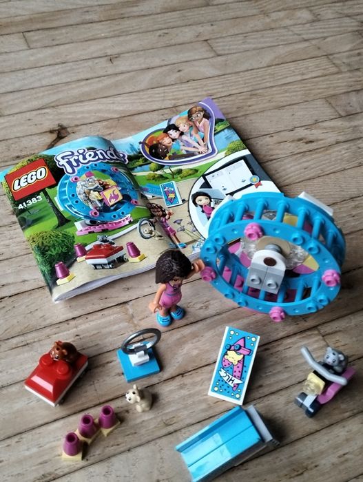 LEGO friends 41383 plac zabaw dla chomików