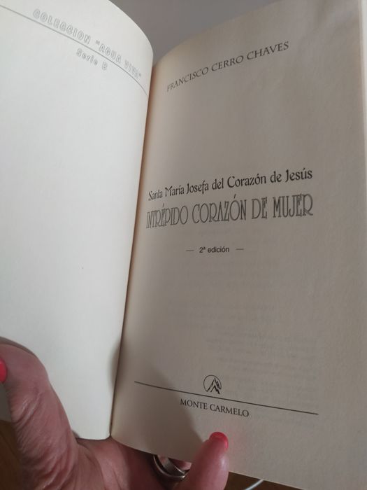 Livro Santa M Josefa del Corazón de Jesus