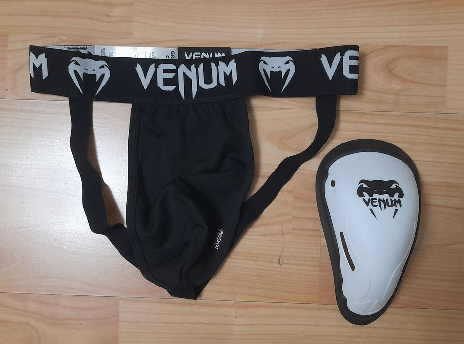 Захист паху Venum, ракушка для MMA, захист кік боксинг