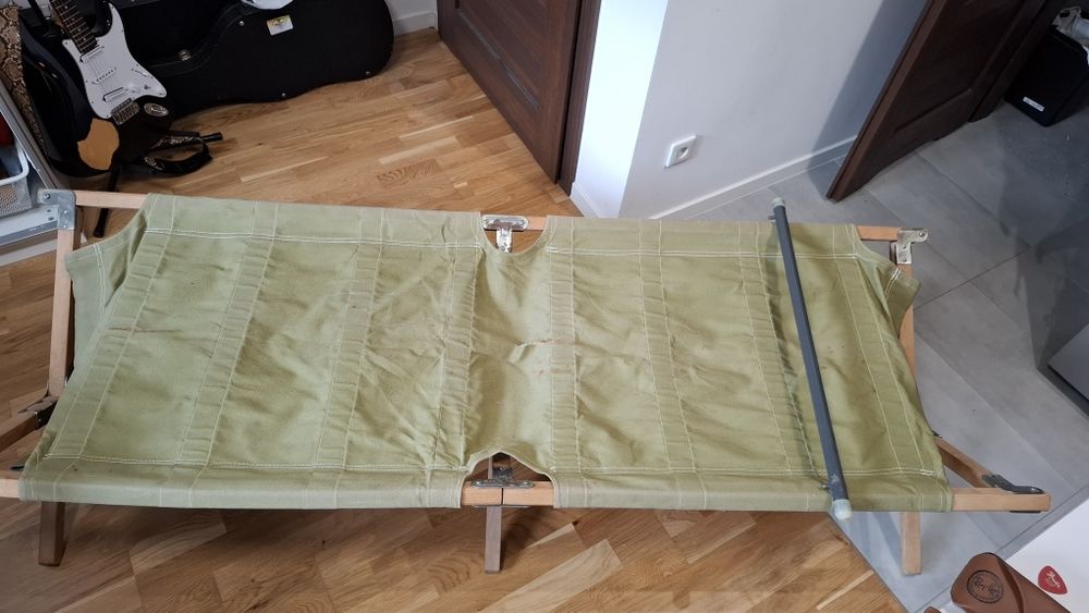 Łóżko polowe wojskowe WP/LWP Rozkładane