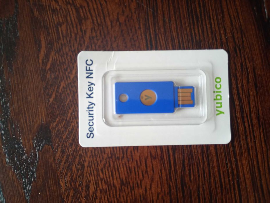 YubiKey "klasyczne" USB niebieski