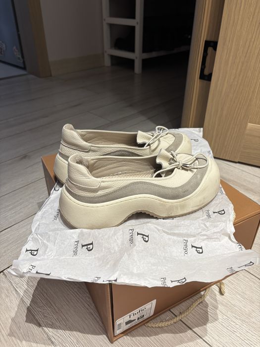 Шкіряні туфлі prego