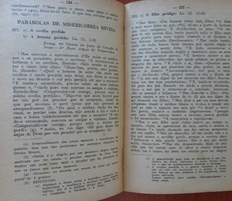 Santos Evangelhos em Concordância - História de Jesus de P.e Inácio de Viegas - Ano Edição: 1957