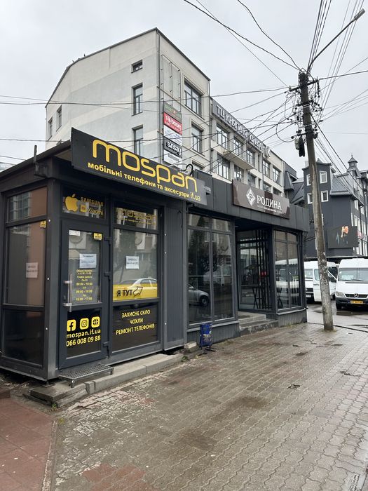 Оренда магазину Надвірна центр, автостанція