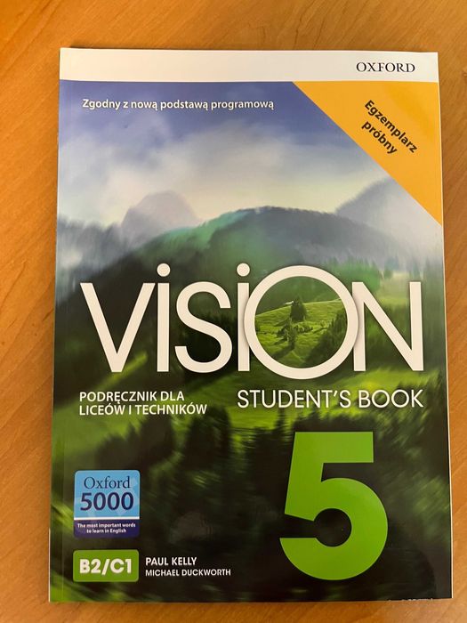 Vision 5 Student's Book Podręcznik dla liceów i techników, Oxford