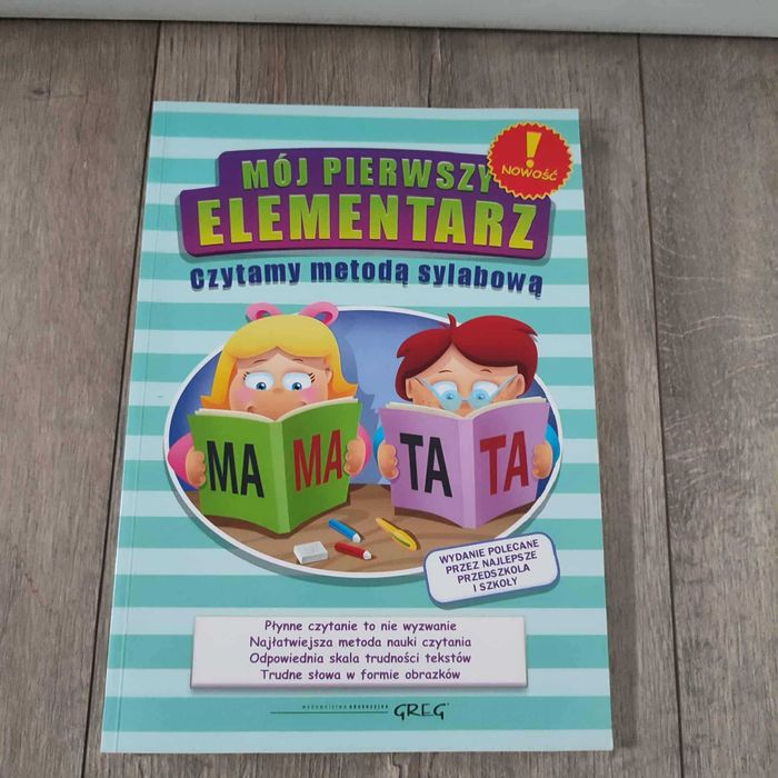 Zestaw książek do nauki czytania, stan idealny