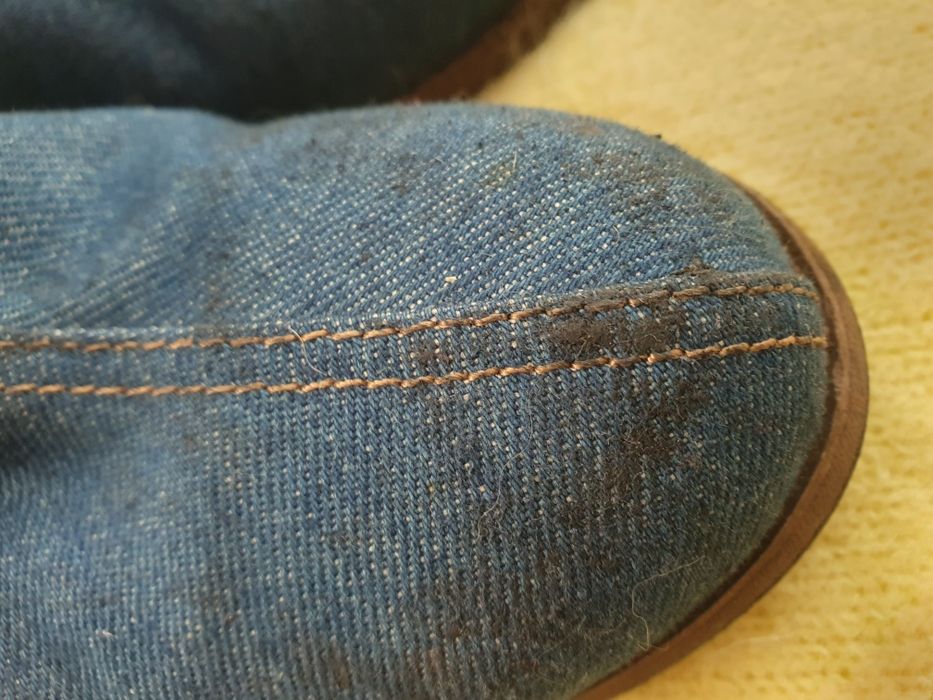 Desigual botki jeans 38