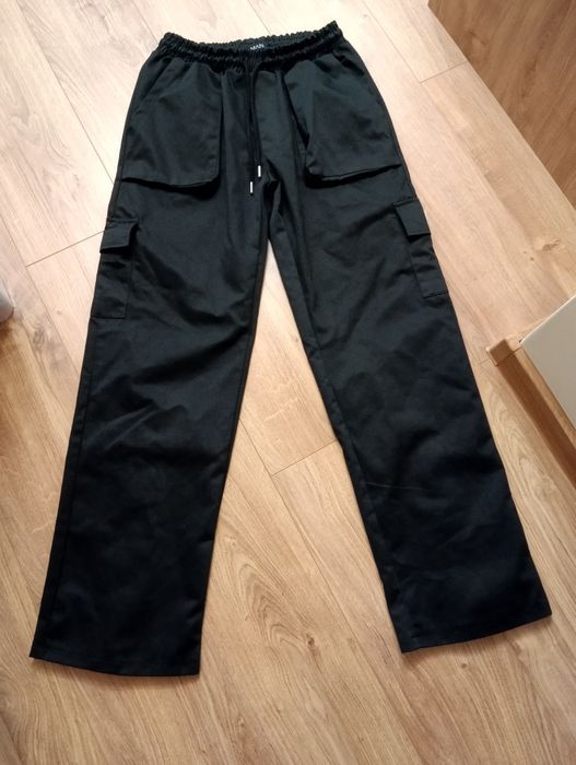 Spodnie bojówki BoohooMan XS bawełna