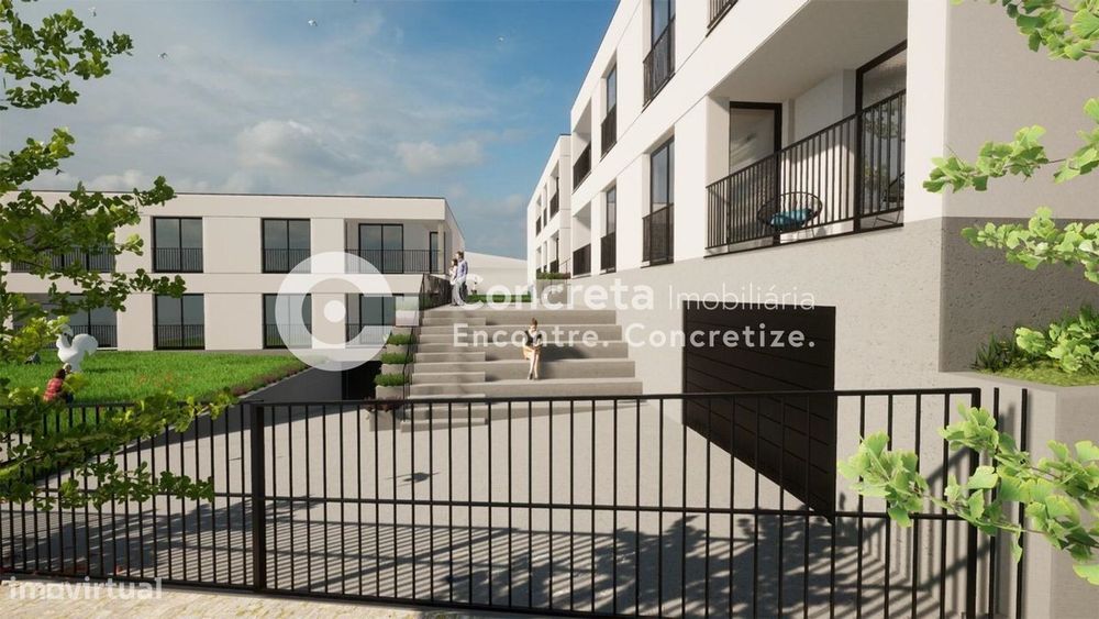 Apartamento T1+1 com logradouro em Barcelos