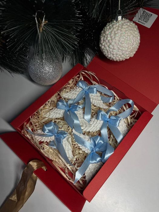 Ялинкові іграшки "Ангелькі крила"