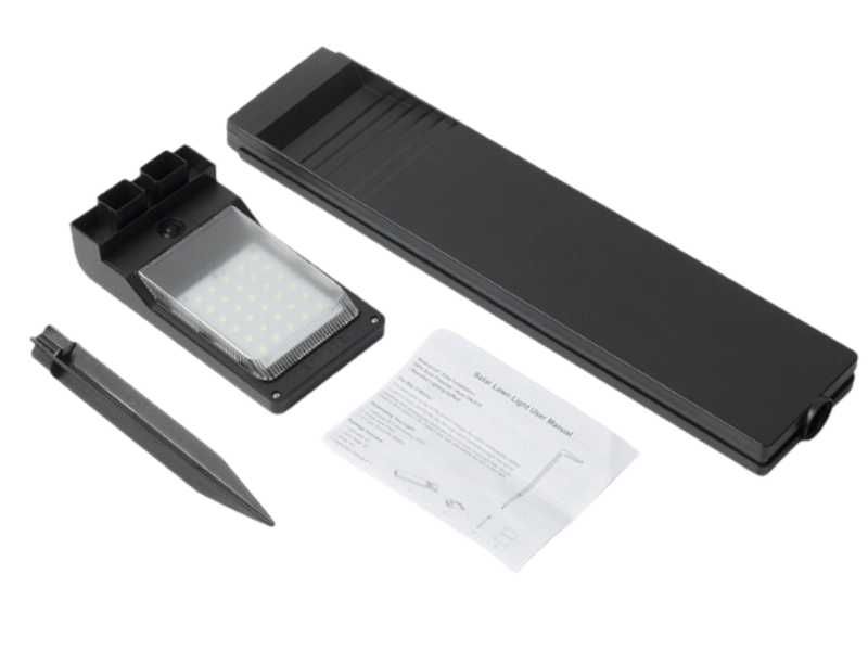 LAMPA SOLARNA LED do ogrodu wodoodporna