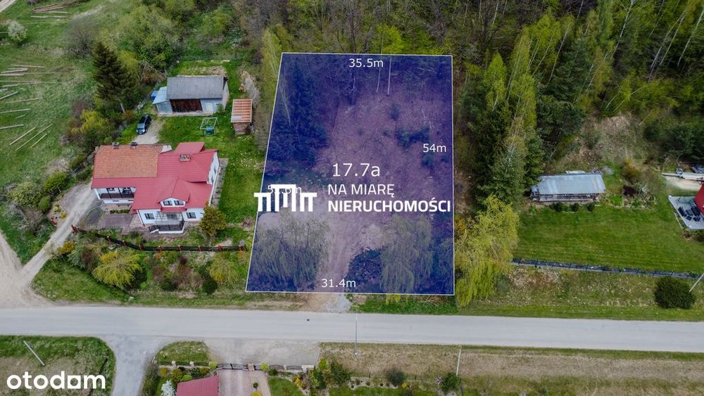 Działka budowlana | WZ | 17.7a | Lalin