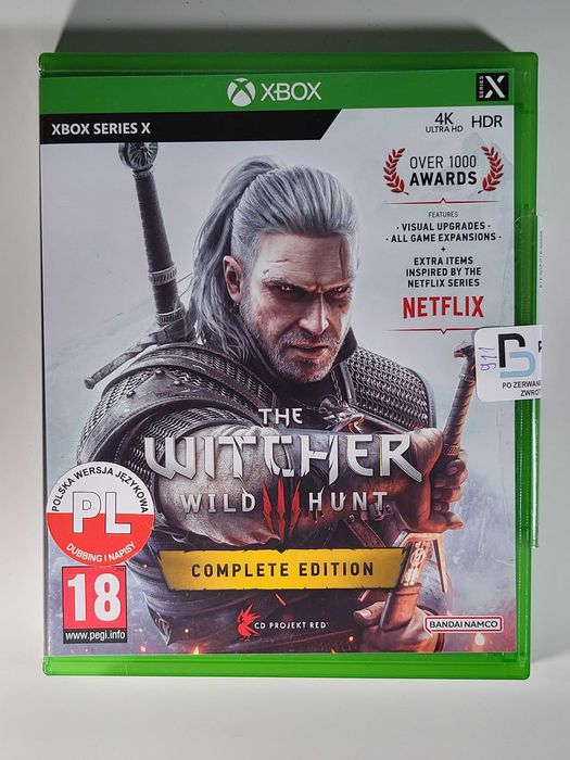 The Witcher 3:Wild Hunt / Xbox Series X / Perfect Blue /Skup Gier /Wwa