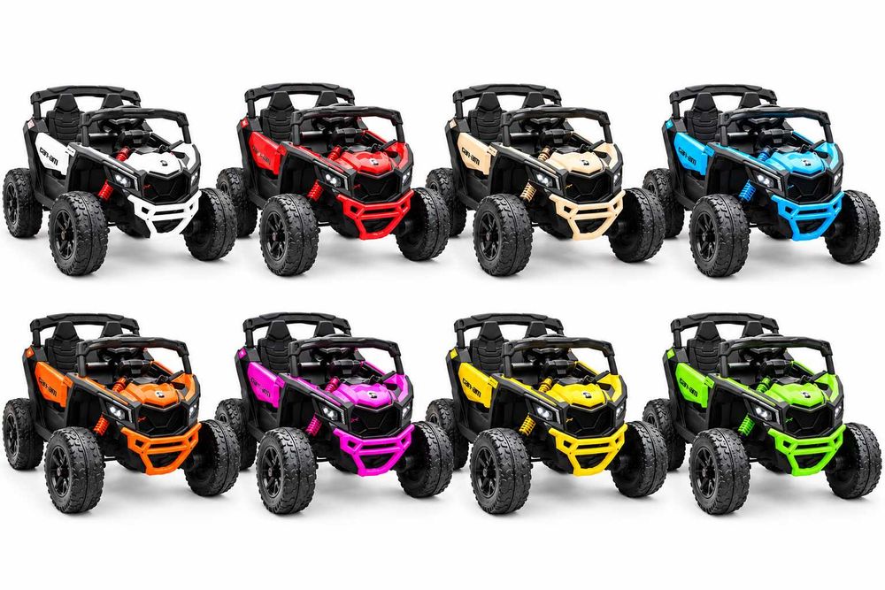 Auto na akumulator. CAN-AM Maverick 24V Pojazd dla Dzieci 4x200W 800W.