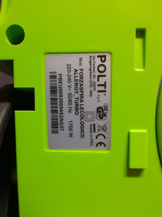 Aspirador Polti com filtro de água