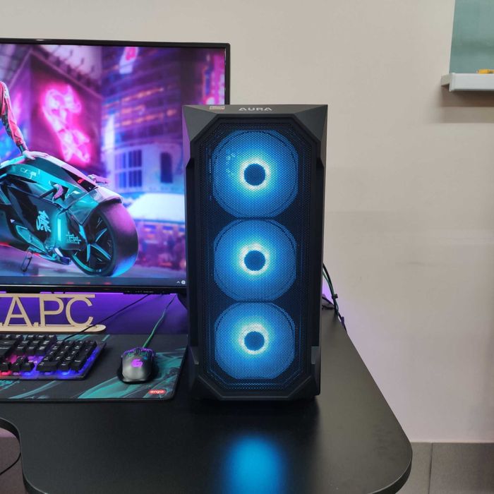 Компютер Новый Ryzen 5 3600, 16GB DDR4, AORUS RX 570, SSD 512GB m2 ТОП