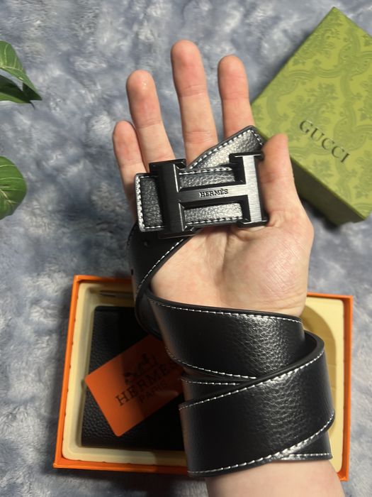 Набір гаманець + ремінь Hermes