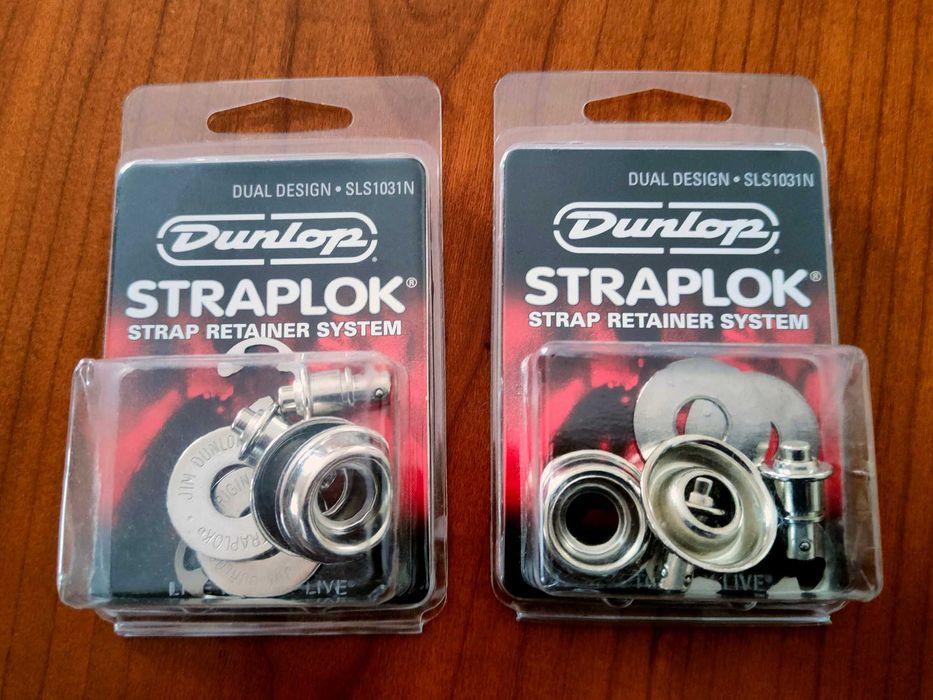 Dunlop Straplok para correia de guitarra (incompleto)