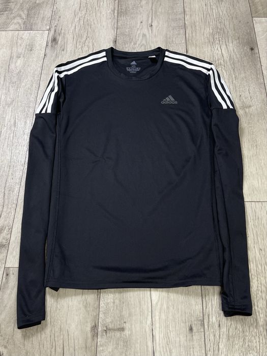 Adidas climalite running кофта лонгслив XS размер беговая черная