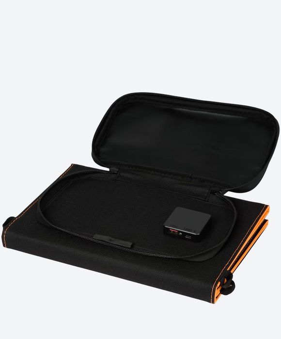 Складна сонячна панель 28W USB-A + USB-C — заряджайте гаджети будь-де без розетки