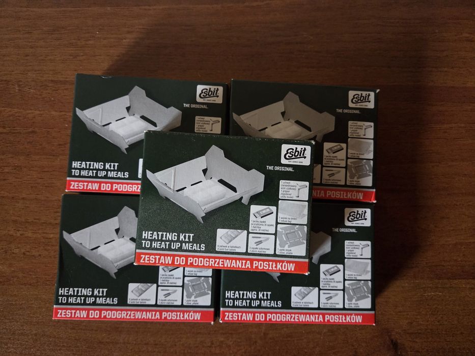 Zestaw Esbit Heating Kit – Wojskowy Zestaw do Podgrzewania Posiłków