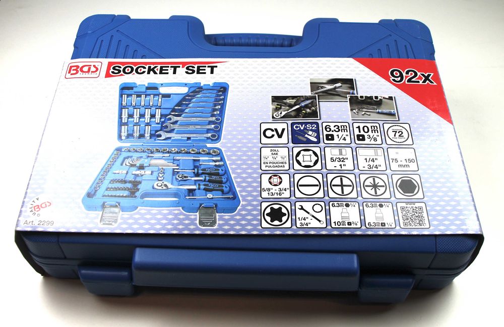 Harley Zestaw kluczy calowych BGS Technic Faktura Vat 92 Elementy