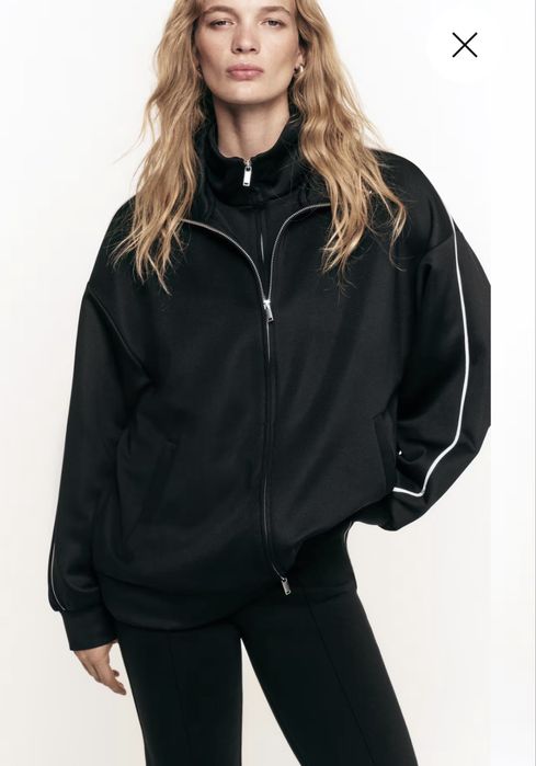 Жіноча куртка з тканини Scuba, Scuba Jaket H&M
