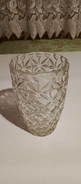 Kryształowy wazon PRL
