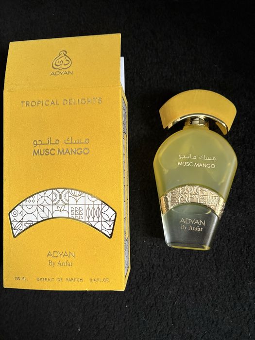 Nowe dubajskie oryginalne perfumy Musc Mango Anfar 100 ml