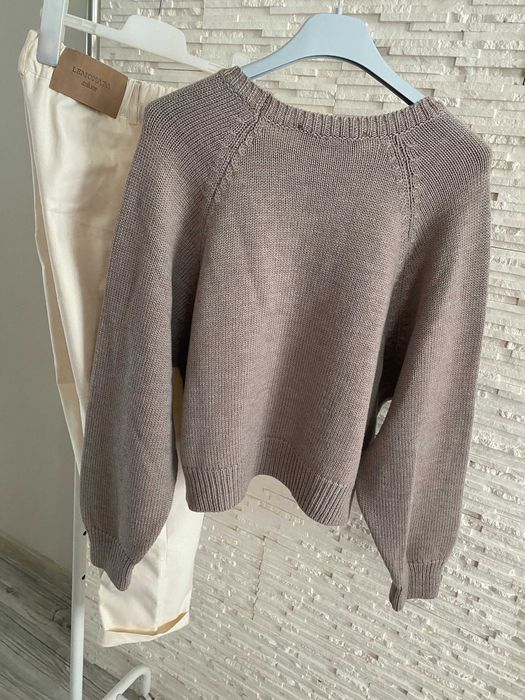 Yarn 100% wełna merynos nowy fango sweterek