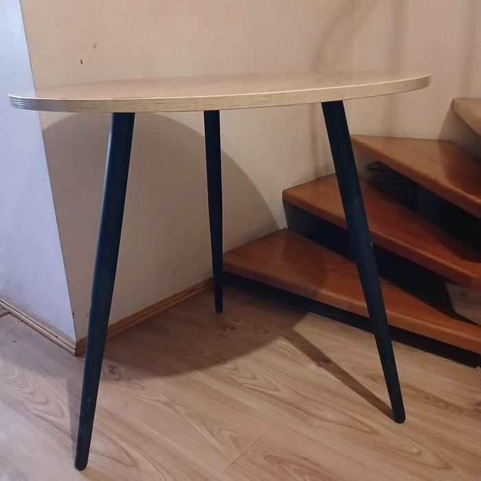 Стіл обідній круглий  80 см лофт