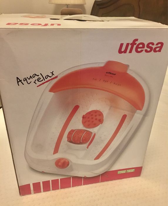 Máquina Ufesa nova massagem pés