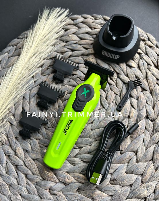 ‼️РОЗПРОДАЖ‼️Тример BRDClip акумуляторний з базою-підставкою зарядки