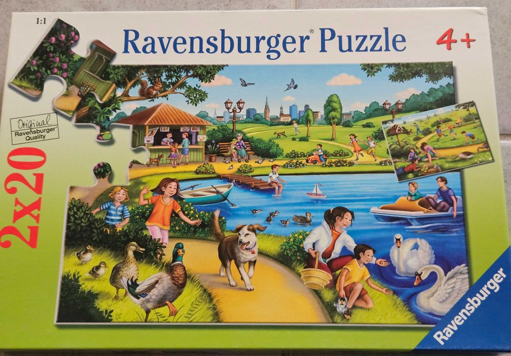 Puzzle Ravensburger 2x 20 części