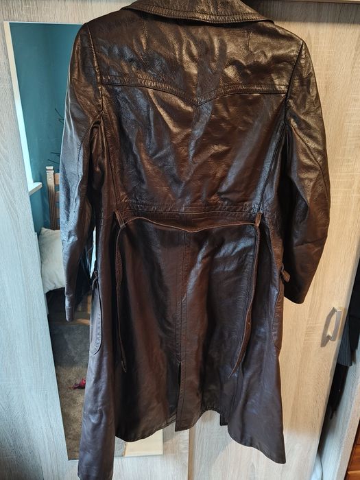 Płaszcz skórzany
