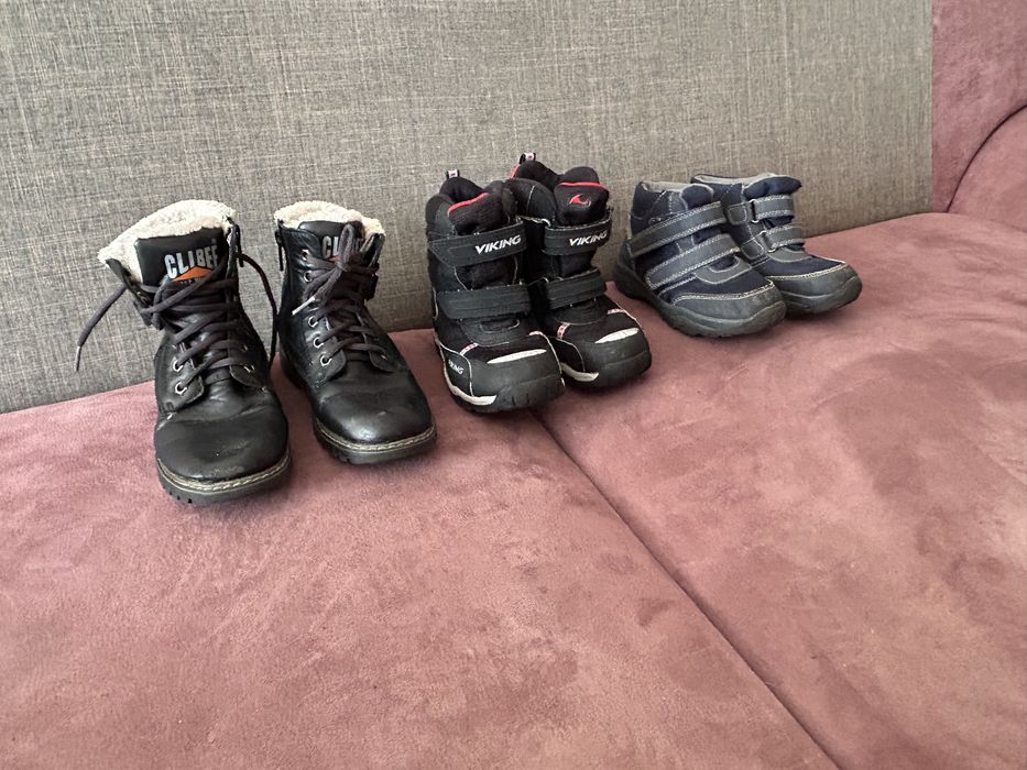 Ботинки зимние, непродуваемые, непромокаемые