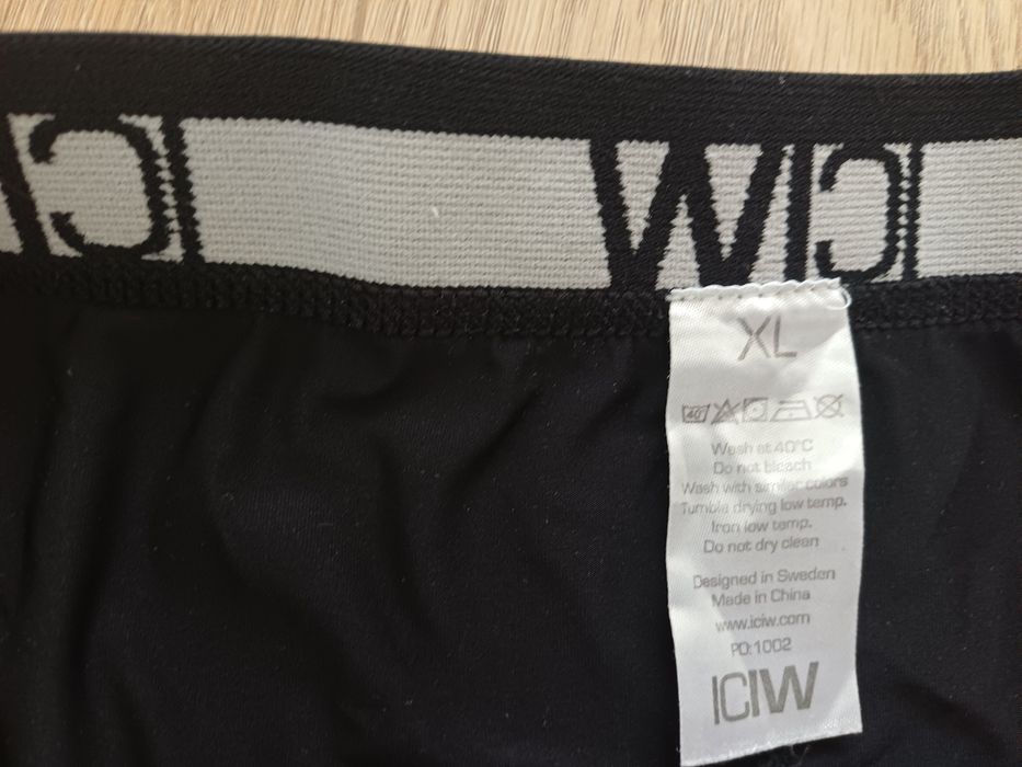 Strój kąpielowy, kąpielowówki ICIW czarne XL